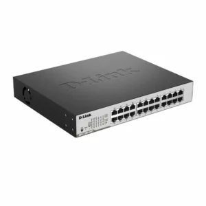 D-Link DGS-1100-24P switch 24 ports Gigabit 12 PoE+ 48 Gbit/s VLAN QoS caméra IP VoIP Wi-Fi PME Tunisie Expert IT 370